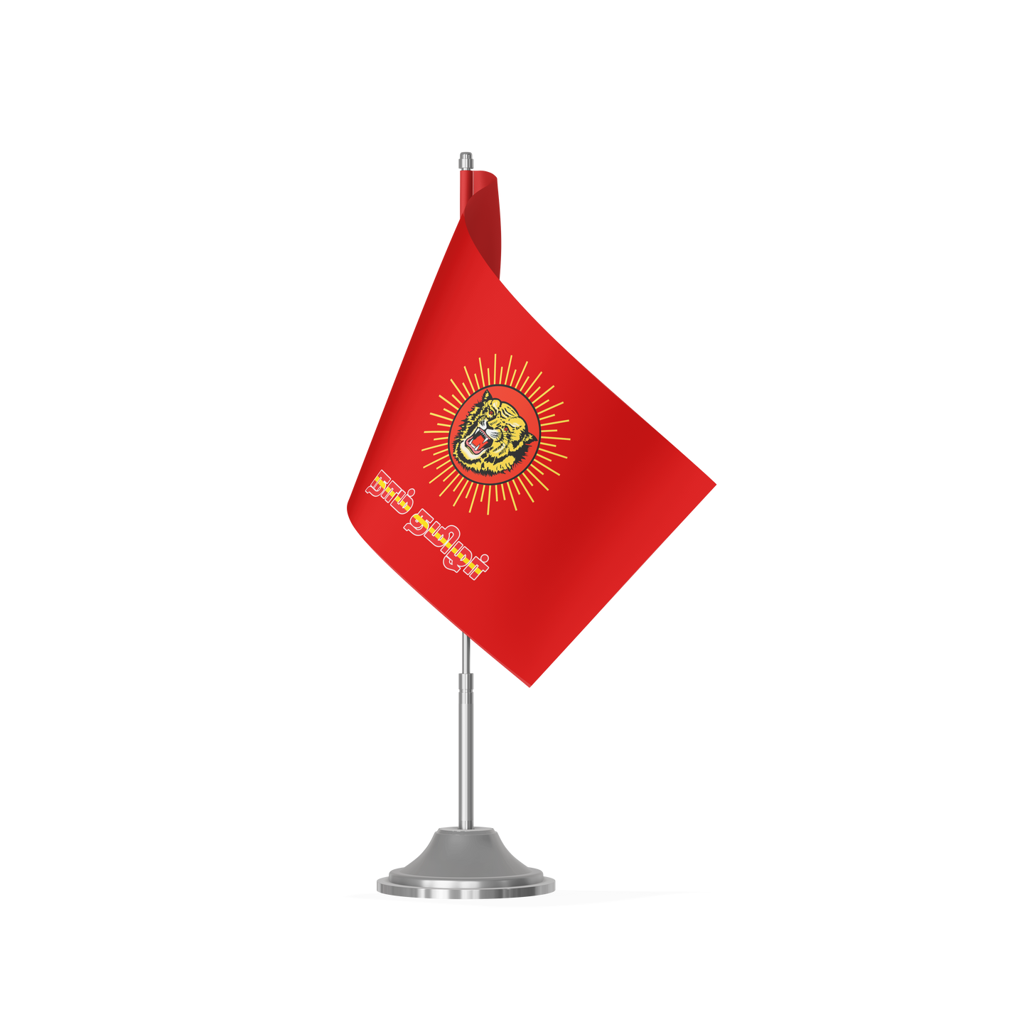 NTK Table Flag – Naam Tamilar Katchi Political Desk Flag for Supporters